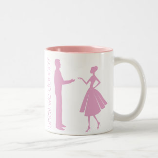 Shall We Dance? Two-Tone Coffee Mug