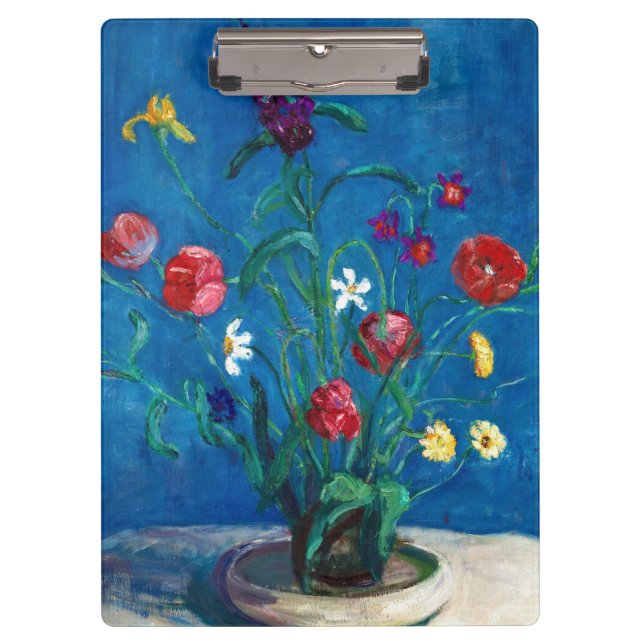 Shallow Bowl by Florine Stettheimer Clipboard (Front)