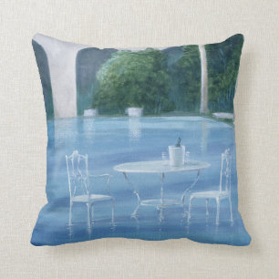 Shallow End Throw Pillow