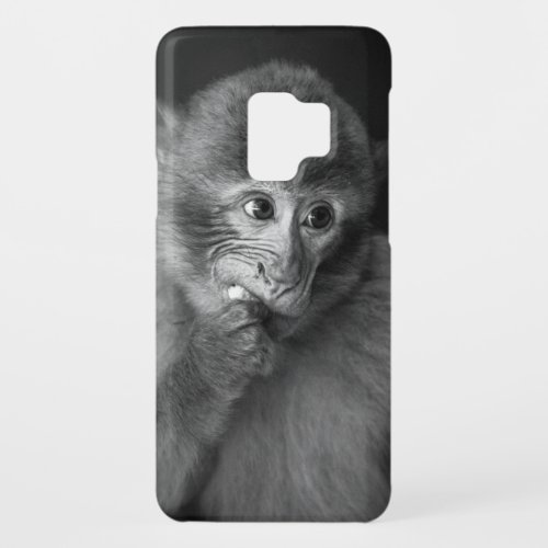 SHALLOW FOCUS PHOTOGRAPHY OF BLACK MONKEY Case_Mate SAMSUNG GALAXY S9 CASE