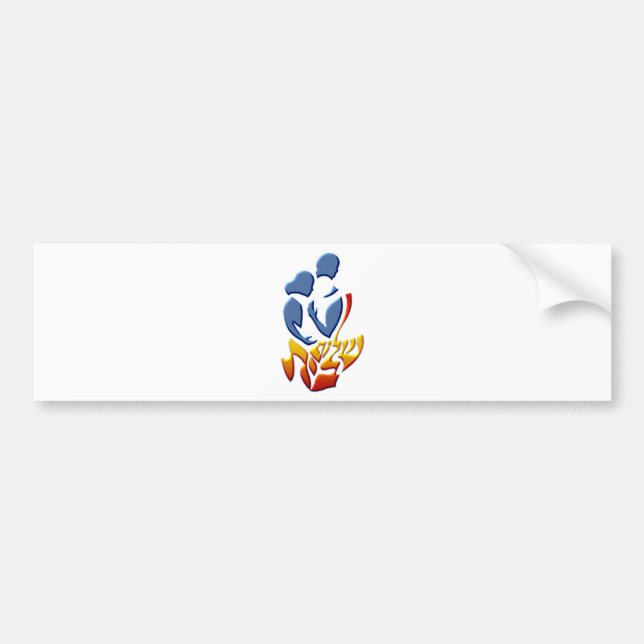 Shalom Bayit Bumper Sticker (Front)