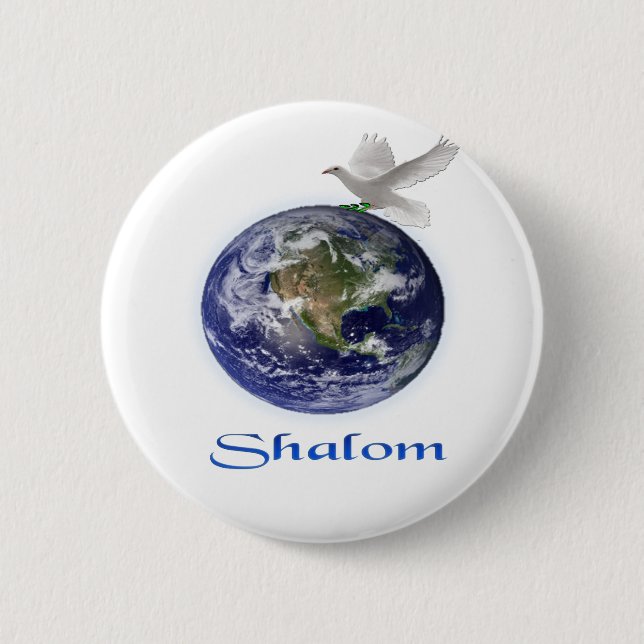 shalom button (Front)