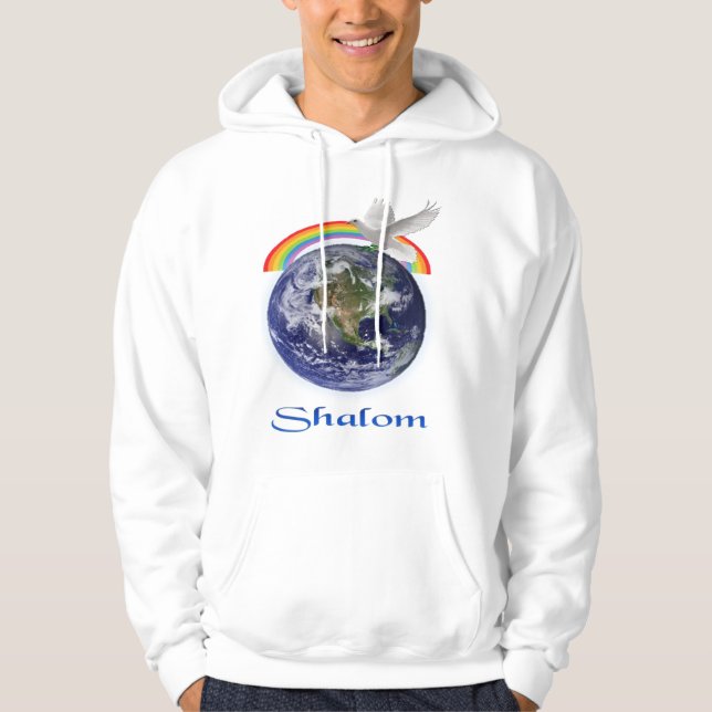 Shalom clothing hoodie (Front)