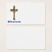 Shalom cross (Front & Back)