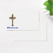 Shalom cross (Desk)