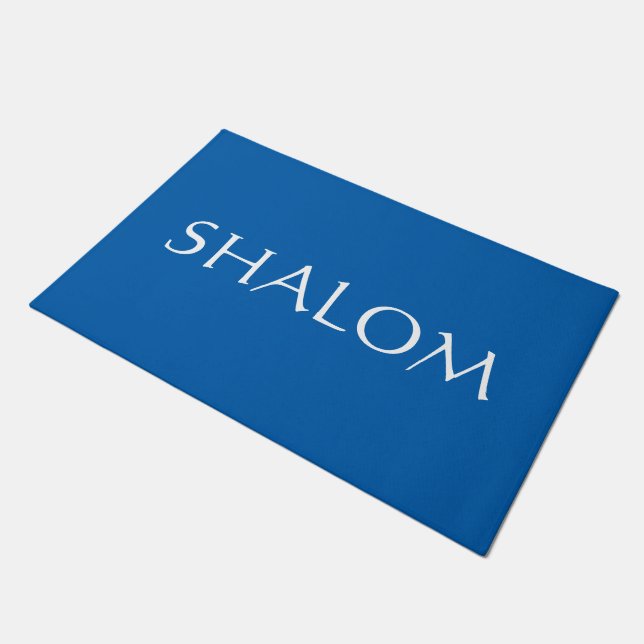 Shalom Custom Doormat (Angled)
