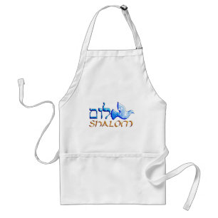 Shalom Dove.png Adult Apron
