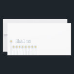 Shalom {Horizontal}<br><div class="desc">Celebrate the season with a message of peace and light with this Hanukkah photo card.</div>