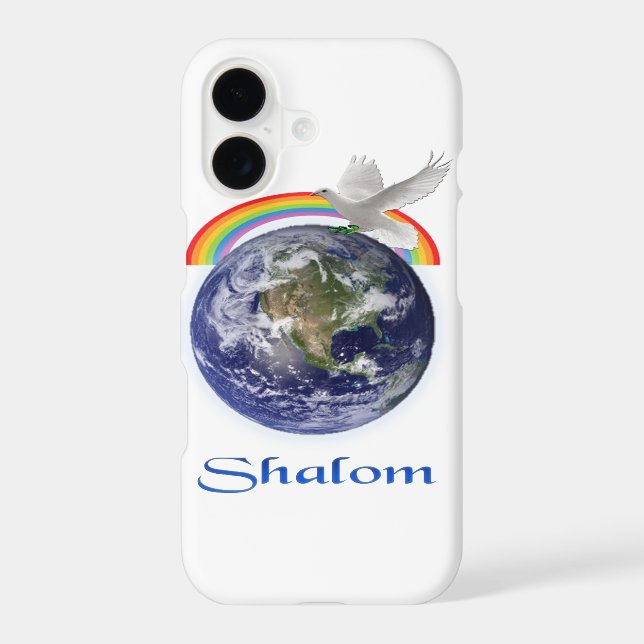 Shalom  iphone case (Back)