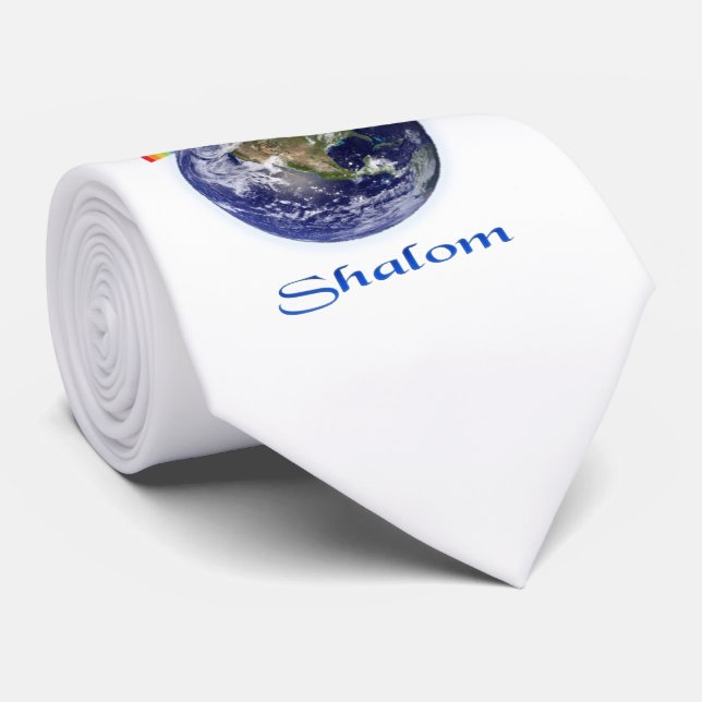 shalom neck tie (Rolled)