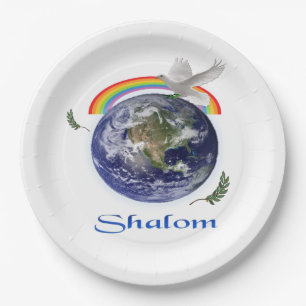 shalom paper plates