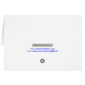 Shalom Pesach Cards (Back Horizontal)