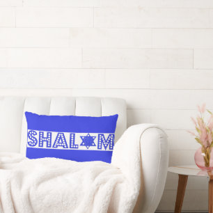 Shalom sparkle modern lumbar pillow