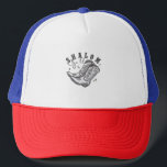 Shalom Y'all Cowboy Jewish Hanukkah West  Trucker Hat<br><div class="desc">Hanukkah humor,  Western cowboy theme,  Jewish holiday 2025,  menorah celebration,  funny Jewish phrase,  cowboy boot design,  southern Jewish pride,  Hanukkah with a twist,  cultural fusion,  festive spirit</div>
