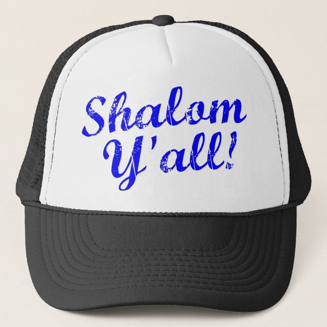 Shalom Y'all! Trucker Hat (Front)
