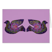 ShalomPeaceDoves Card (Front Horizontal)