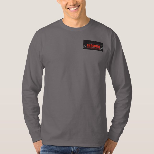 Shaluka Dist. "I'm all over NY" Henley T-Shirt (Front)