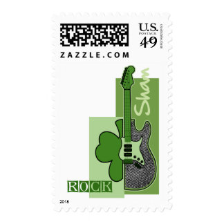 Sham Rock. St. Patrick's Day Postage Stamp