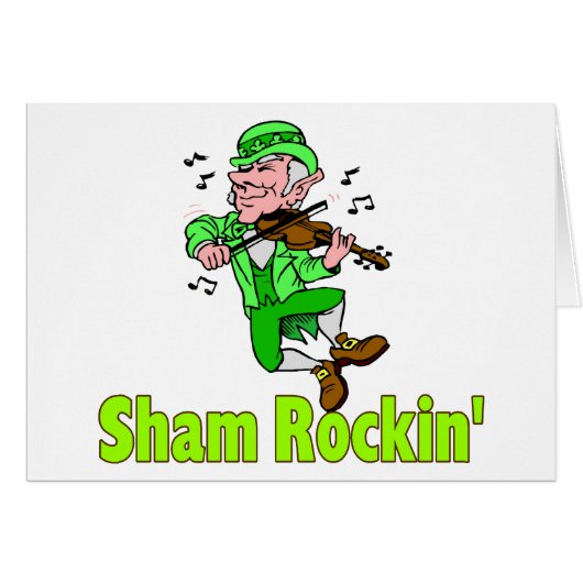 Sham Rockin Cards (Front Horizontal)