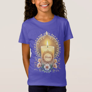 Sham Symbol of Light and Renewal in Persian T-Shirt