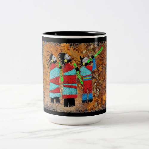 Shaman Chant Two_Tone Coffee Mug