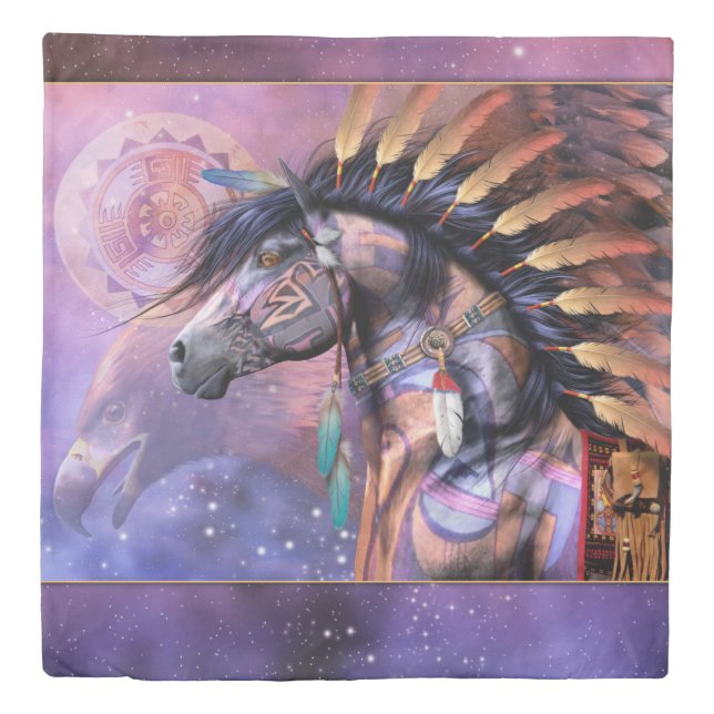 Shaman Duvet Cover (Front)