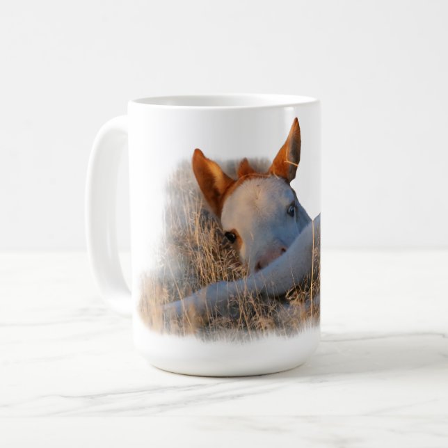Shaman Filly Ceramic Mug  (Front Left)