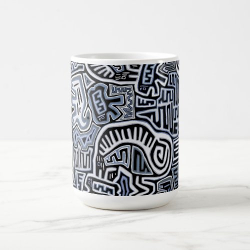 Shaman Peyote Ritual Mola Magic Mug