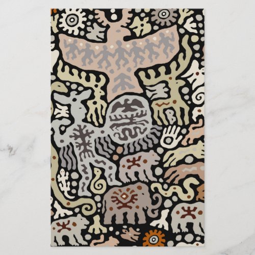 Shaman Peyote Ritual Stationery