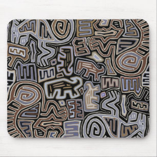 Shaman Peyote Serpent Ritual Spirits Mouse Pad