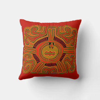 Shaman Peyote Vision Throw Pillow
