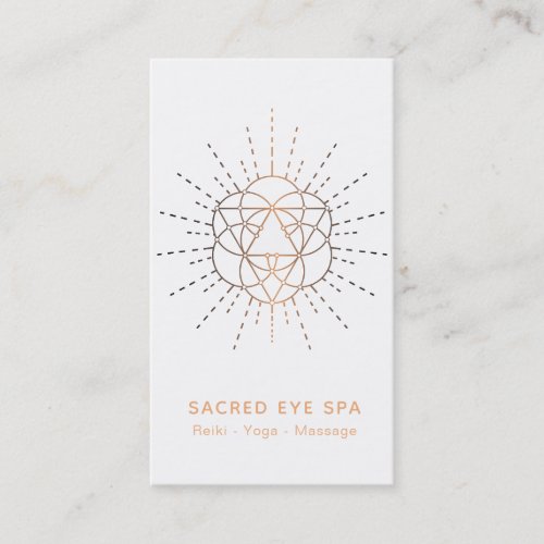  Shaman Sacred Geometry Mystical Alchemy Cosmic Business Card