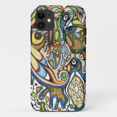 Shaman Spirit Dream of the Thunderbird iPhone 11 Case