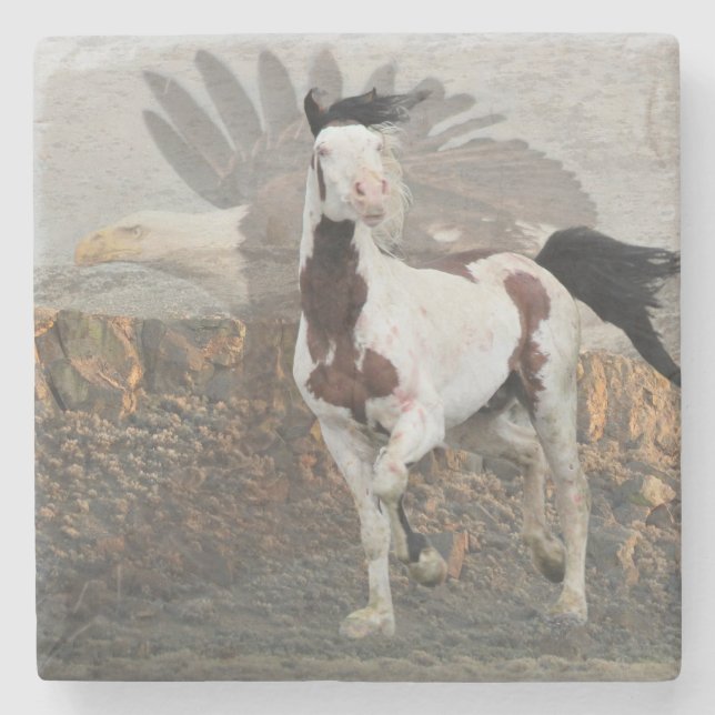 Shaman the Legend marble coaster (Front)