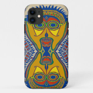 Shaman Tribal Mask iPhone 11 Case