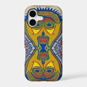 Shaman Tribal Mask iPhone 17 Case