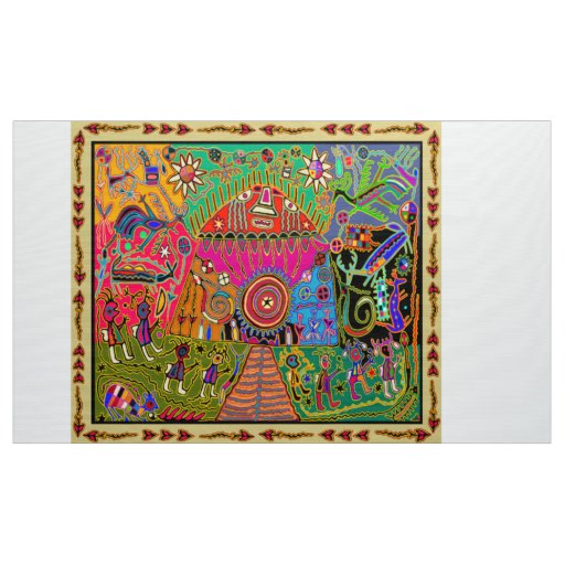 Shaman Tribal Spirit Dreams Tapestry Fabric