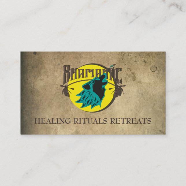SHAMANIC - Business Card (Front)