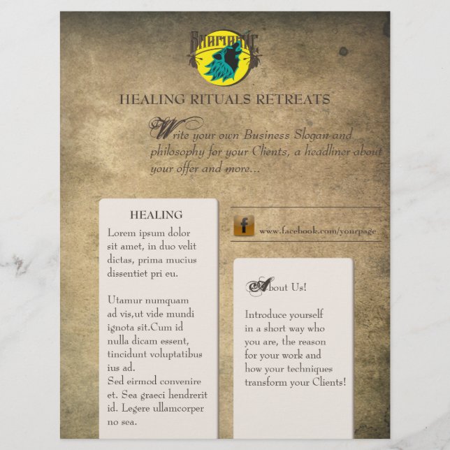 SHAMANIC - Flyer (Front)