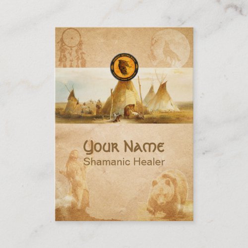 Shamanic Healing - Business Card