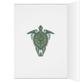 Shamanic Sea Turtle Symbol + your ideas Cards (Inside (Left))