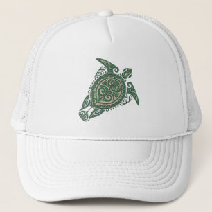 Shamanic Sea Turtle Symbol + your ideas Trucker Hat