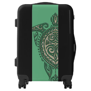 Shamanic Sea Turtle + your backgr. & ideas Luggage