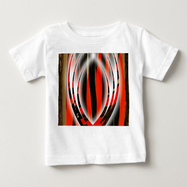 Shamans portal, abstract painting, digital paintin baby T-Shirt (Front)