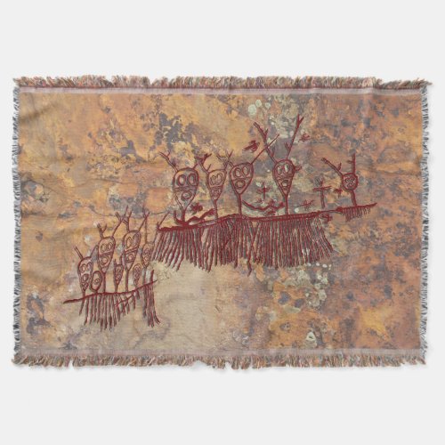 Shamans Quest Throw Blanket