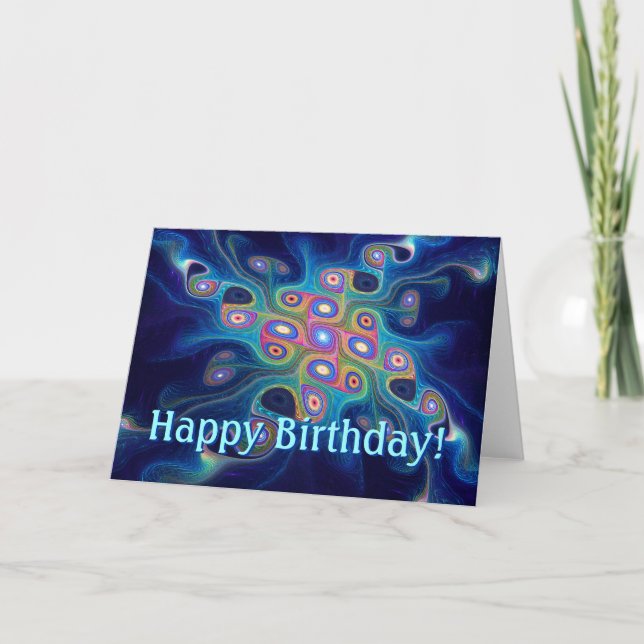 Shaman's Sky Birthday Card (Front)