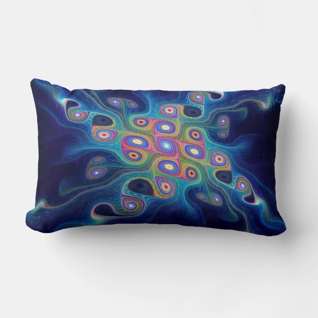 Shaman's Sky Lumbar Pillow (Front)