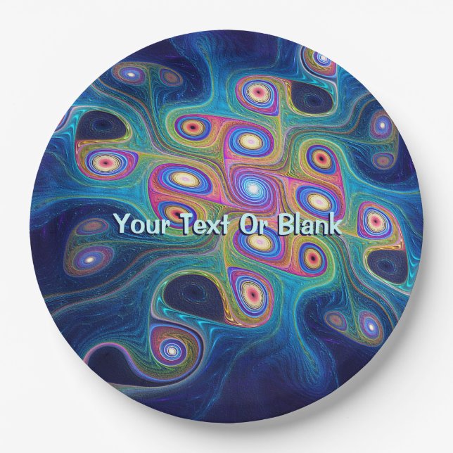 Shaman's Sky Paper Plates (Front)