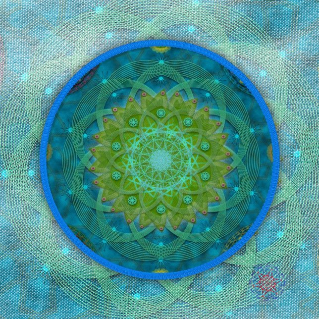 Shambala Tantric Nymphaea mandala art Patch (Creator Uploaded)