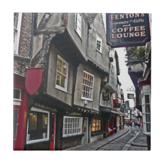 Shambles Street of York Ceramic Tile